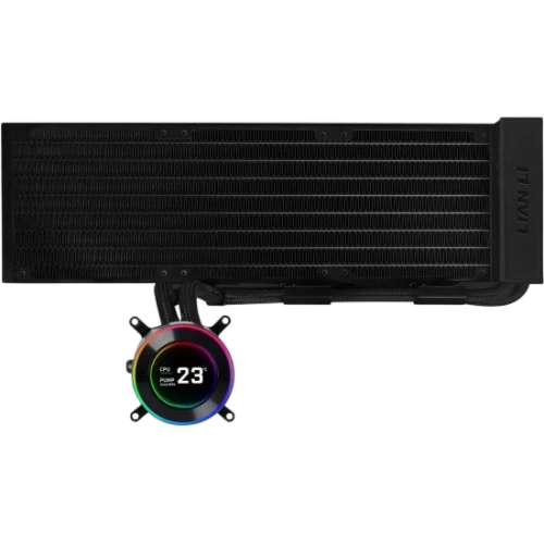 Система жидкостного охлаждения для процессора Lian Li HydroShift II LCD-C 360N Black (GHS2LCD36B) (G89.GHS2LCD36B.R0)