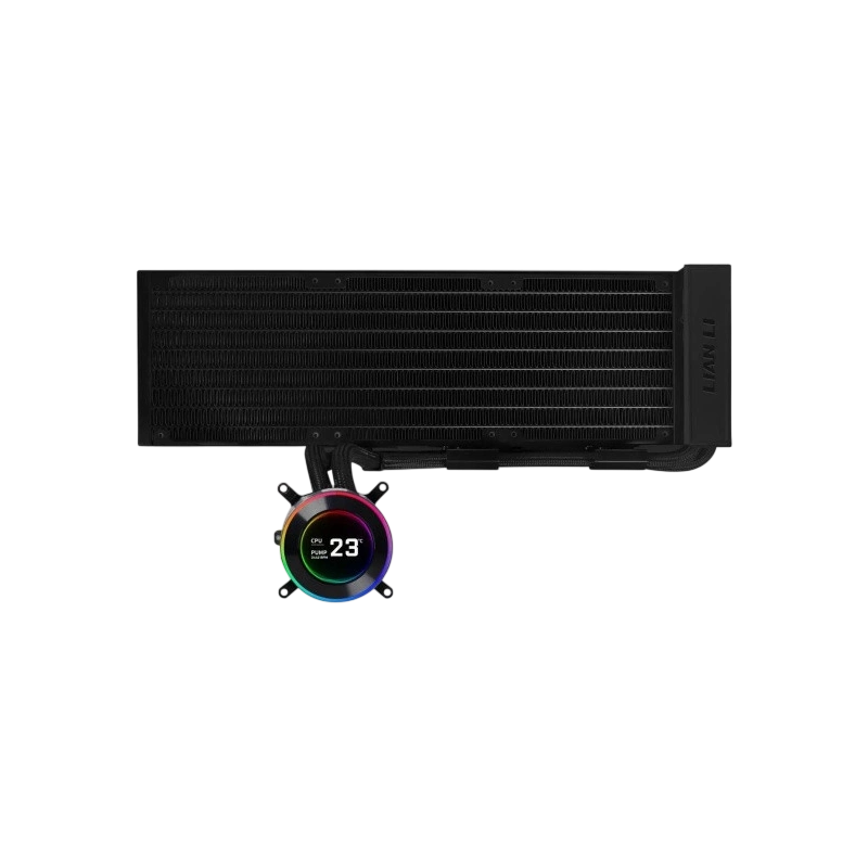 Система жидкостного охлаждения для процессора Lian Li HydroShift II LCD-C 360N Black (GHS2LCD36B) (G89.GHS2LCD36B.R0)