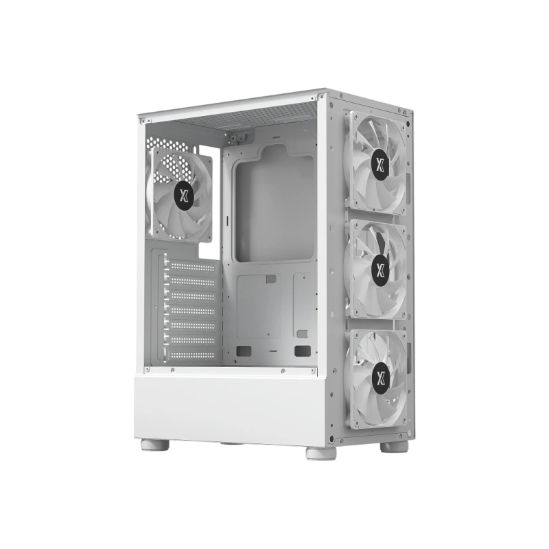 Компьютерный корпус XASTRA A302 4FRGB White (A302-WH-FC120FRGB-4F-GL)