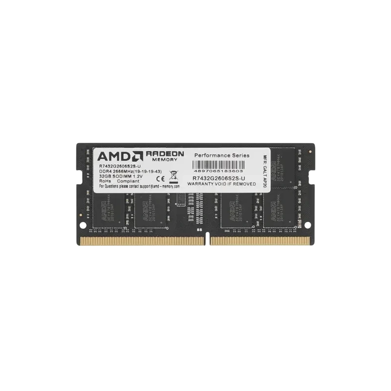 Оперативная память 32 Gb 2666 MHz AMD (R7432G2606S2S-U)