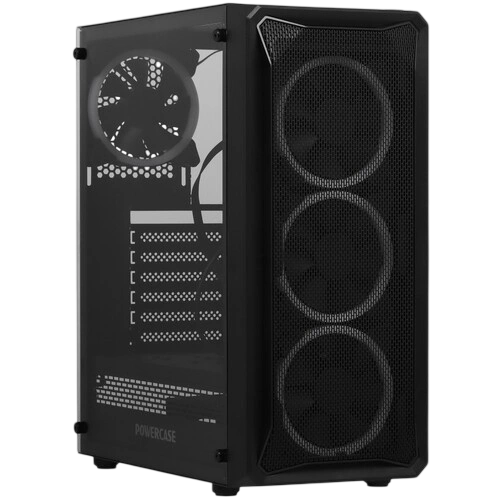 Компьютерный корпус Powercase Mistral Z4 MESH LED (CMIZB-L4)