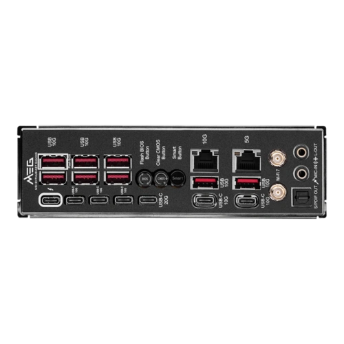 Материнская плата MSI MEG Z890 GODLIKE 4 x кабель SATA, EZ M.2 Clip 2 Remover, антенна WiFi, документация, карта расширения M.2 Xpander-Z, карта расширения THUNDERBOLTM5, комплект наклеек, флешка с ПОещё