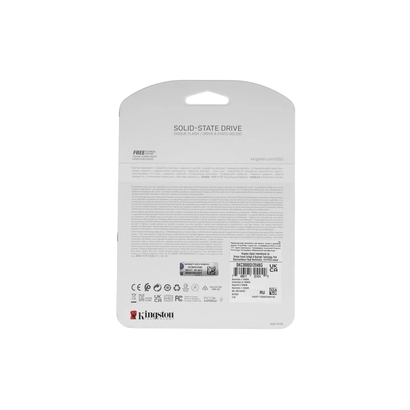 Твердотельный накопитель Kingston 2048 Gb KC3000 (SKC3000D/2048G) BOX