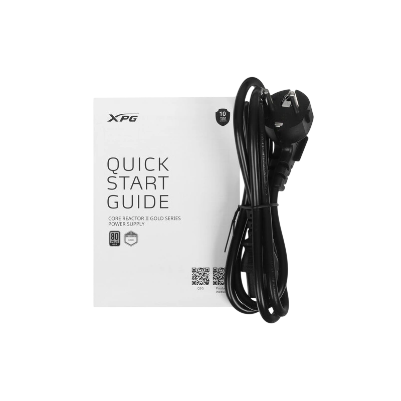 Блок питания ADATA XPG 1000W CORE REACTOR II 1000 (COREREACTORII1000G-BKCEU) 16 Pin (PCIe 5.0 Connector Cable Details)