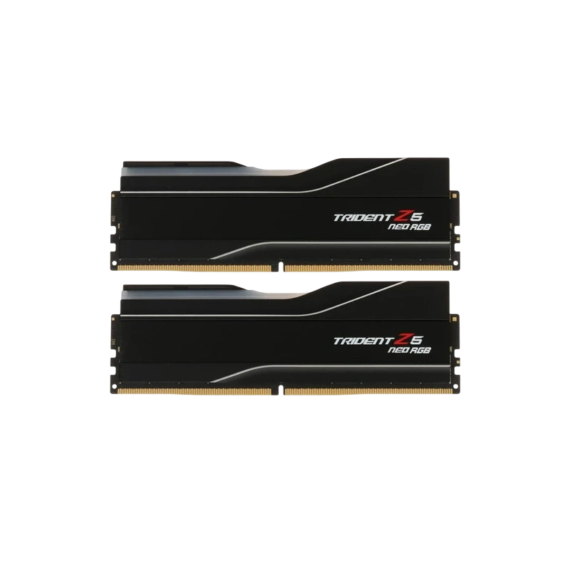 Оперативная память 128 Gb 6000 MHz G.Skill TRIDENT Z5 Neo RGB Black (F5-6000J3644D64GX2-TZ5NR)