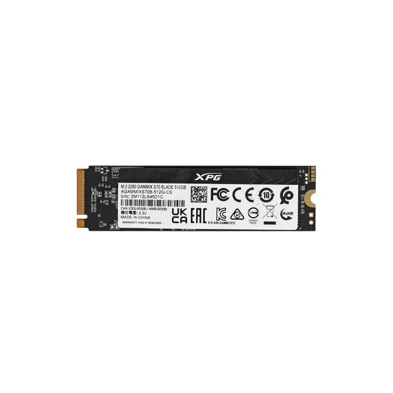 Твердотельный накопитель ADATA XPG 512 Gb Blade S70 (AGAMMIXS70B-512G-CS) BOX
