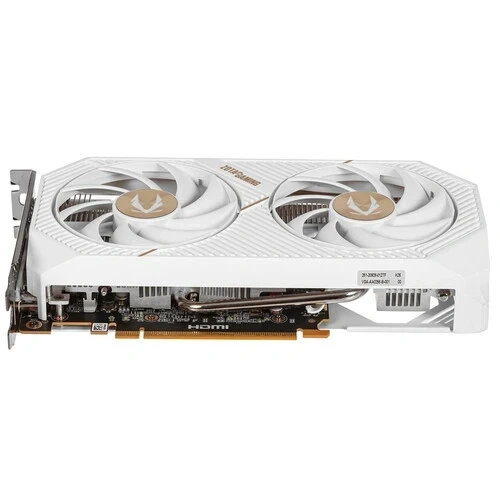 Видеокарта ZOTAC (ZT-B50500Q-10M) GeForce RTX 5050 8GB Twin Edge WHITE ED OC