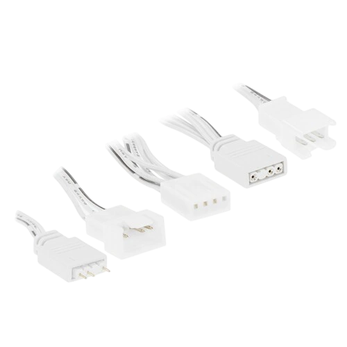 Комплект вентиляторов для корпуса Geometric Future Squama 2503W-14 ARGB White (1F2503W314000)