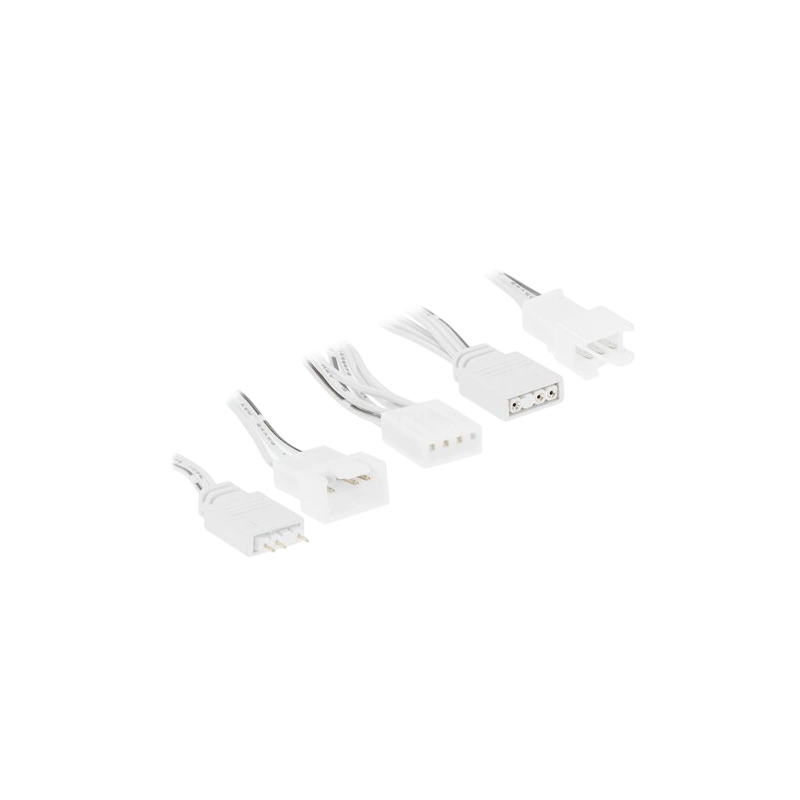 Комплект вентиляторов для корпуса Geometric Future Squama 2503W-14 ARGB White (1F2503W314000)