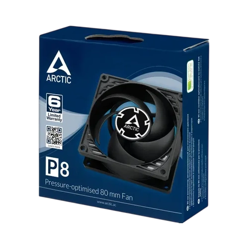 Вентилятор для корпуса Arctic Cooling P8 Black/Black (ACFAN00147A)