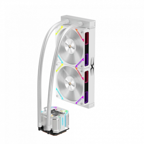 Система жидкостного охлаждения для процессора 1STPLAYER X-240 ARGB White (X-240-WH)