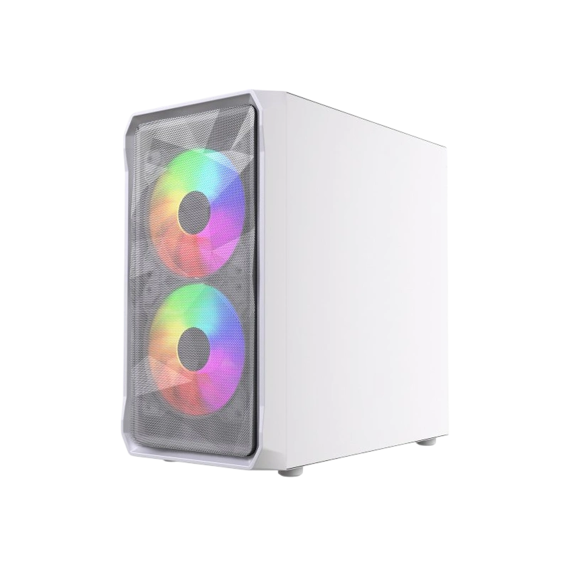 Компьютерный корпус Powercase Mistral Micro A3W TG ARGB V2 White (CMMAW-A3-V2)
