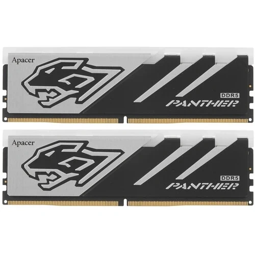 Оперативная память 32 Gb 6000 MHz Apacer Panther RGB OC Black/White (AH5U32G60C6229BAA-2)
