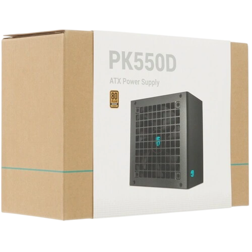 Блок питания Deepcool 550W PF550 (R-PF550D-HA0B-WDEU) документация, комплект крепежа