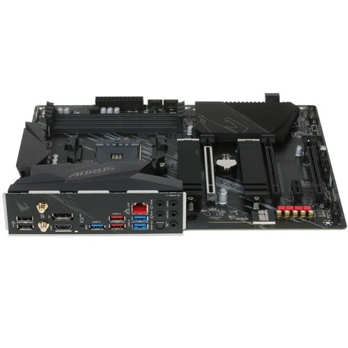 Материнская плата Gigabyte B550 AORUS ELITE AX V2 x кабель SATA, антенна Wi-Fi, документация