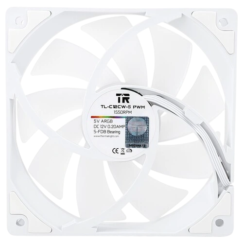 Комплект вентиляторов для корпуса Thermalright TL-C12CW-S ARGB White (TRTLC12CWS.3P) документация, комплект крепежа