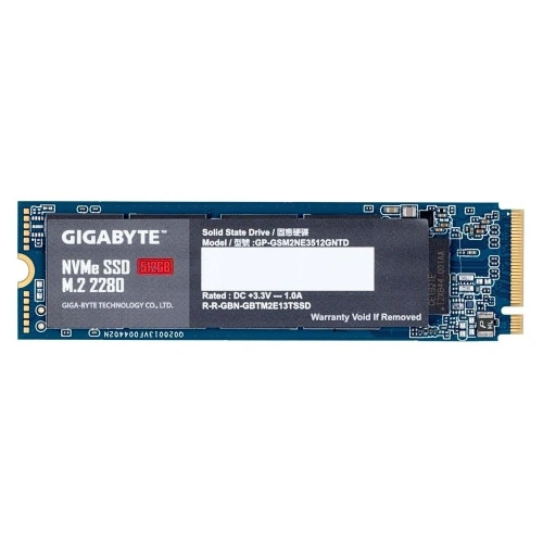Твердотельный накопитель Gigabyte 512 Gb (G3NVME512G) BOX