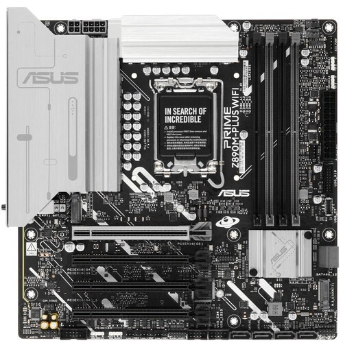 Материнская плата ASUS PRIME Z890M-PLUS WIFI (90MB1J80-M0EAY0) 2 x кабель SATA, антенна Wi-Fi, документация, крепеж для разъема M.2