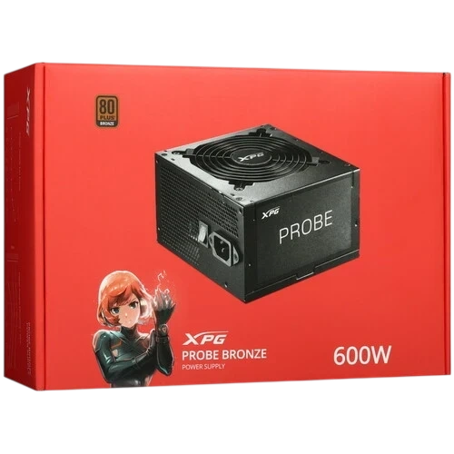 Блок питания ADATA XPG 600W PROBE (PROBE600B-BKCEU) документация