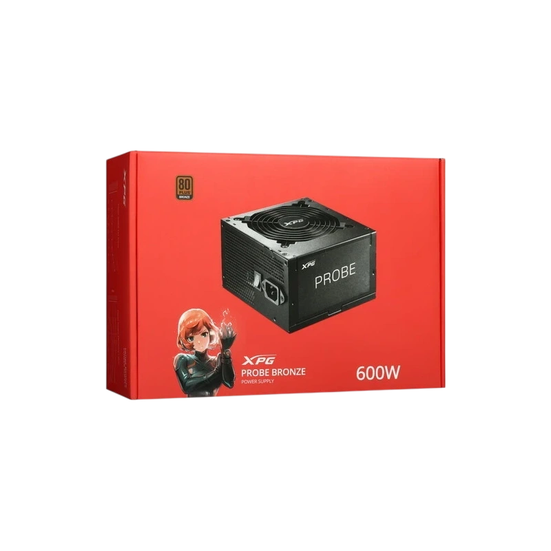 Блок питания ADATA XPG 600W PROBE (PROBE600B-BKCEU) документация