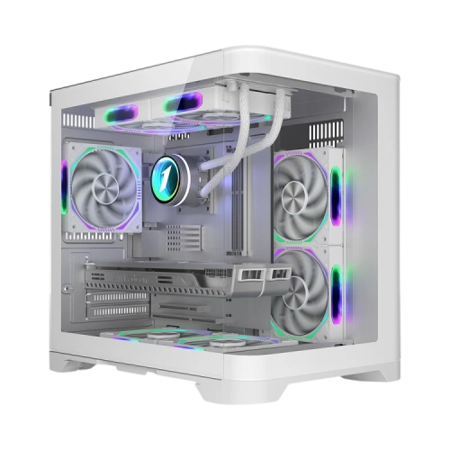 Компьютерный корпус 1STPLAYER UVIEW UV5 White (UV5-WH)