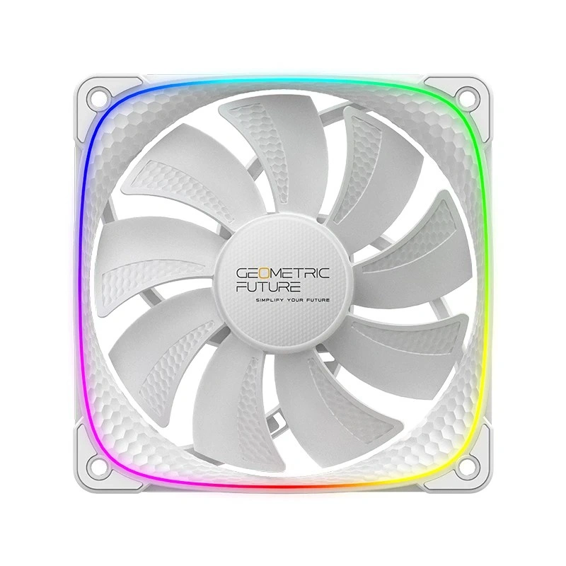Вентилятор для корпуса Geometric Future Squama 2503RW 5V ARGB Reverse White (1F2503R112011) (GF_SQM-2503RW-S)