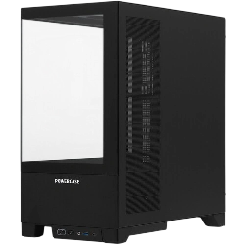 Компьютерный корпус Powercase VISION Black V2 TG Black (CVBAV2-L0) документация