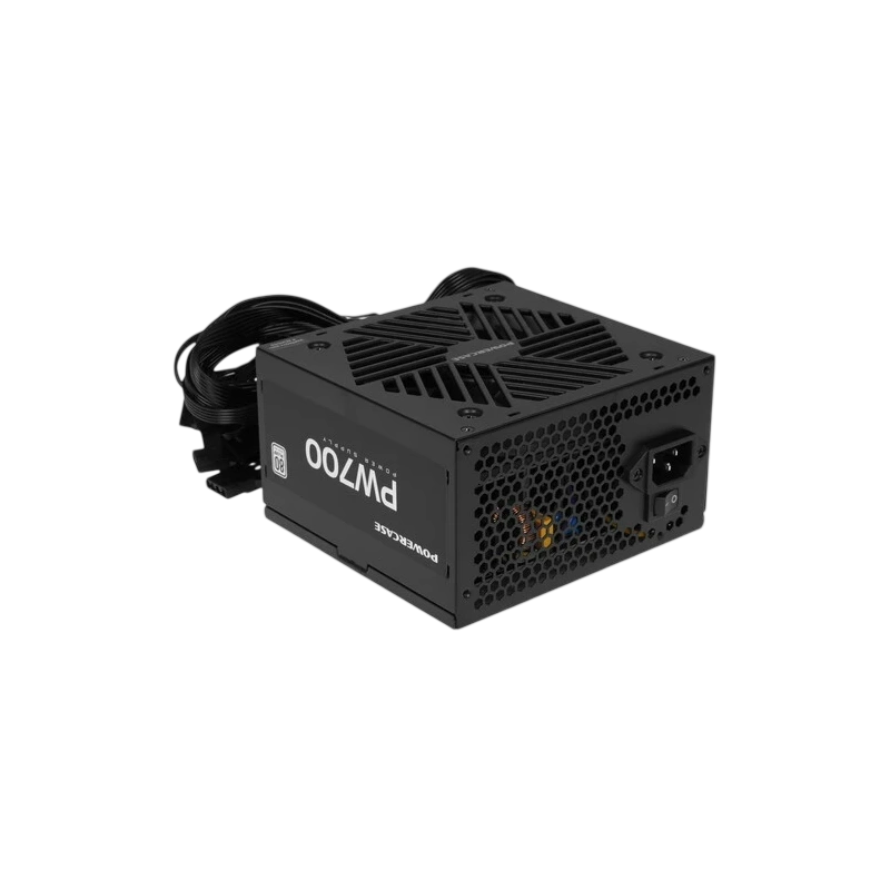 Блок питания Powercase 700W PW700 Black (PS-700W-DC)