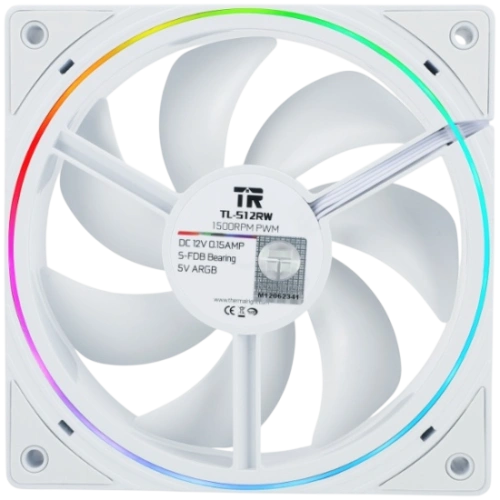 Вентилятор для корпуса Thermalright TL-S12RW Reverse ARGB White (TRTLS12RW)