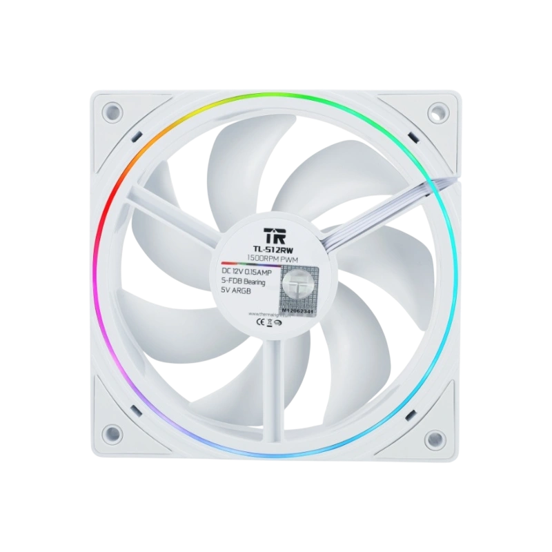 Вентилятор для корпуса Thermalright TL-S12RW Reverse ARGB White (TRTLS12RW)