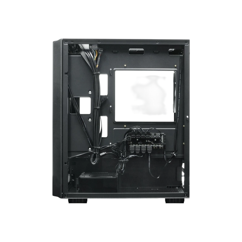 Компьютерный корпус XASTRA A402M 4ARGB-C6 TG Black (A402M-4FC12A-BK-C6)