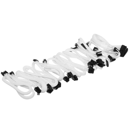 Блок питания ADATA XPG 850W CORE REACTOR II White (COREREACTORII850G-WHCEU) 16 Pin (PCIe 5.0 Connector Cable Details)