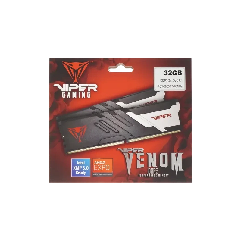 Оперативная память 32 Gb 7400 MHz PATRIOT VIPER VENOM (PVV532G740C36K)