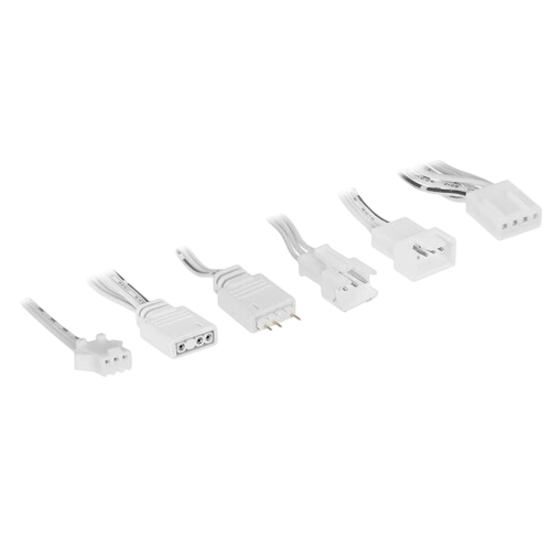 Вентилятор для корпуса Geometric Future Squama 2503W-14 Single Pack ARGB White (1F2503W114000) комплект крепежа