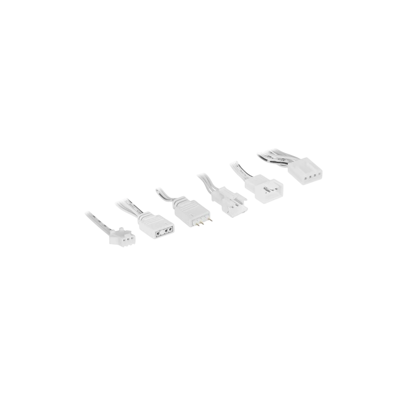 Вентилятор для корпуса Geometric Future Squama 2503W-14 Single Pack ARGB White (1F2503W114000) комплект крепежа