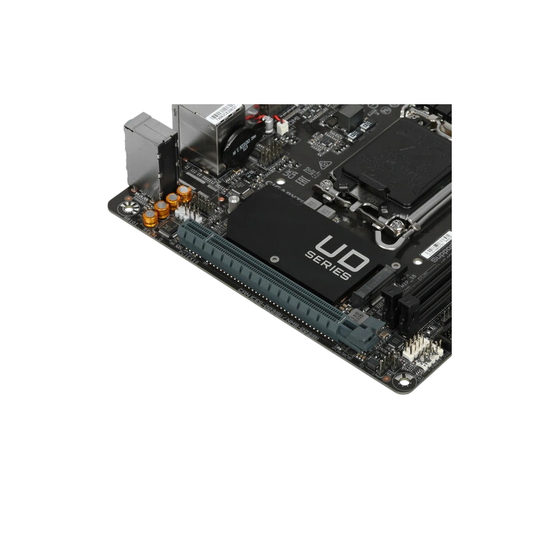 Материнская плата Gigabyte H610I документация, задняя планка