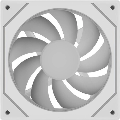 Вентилятор для корпуса Powercase (M52-12W ARGB) White