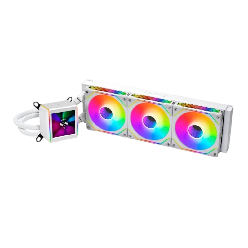 Система жидкостного охлаждения для процессора Lian Li GA II LCD SL-INF 360 ARGB White (GA2ALCD36INW) (G89.GA2ALCD36INW.R0)
