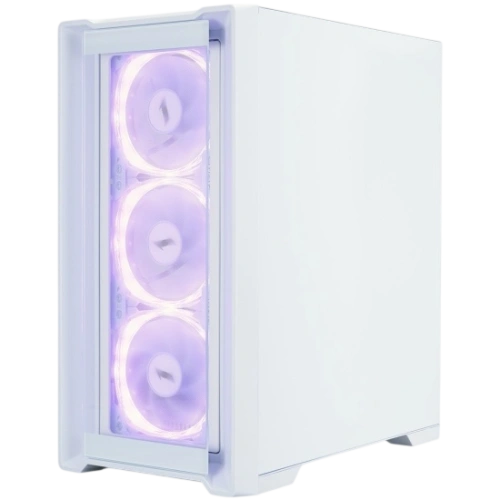 Компьютерный корпус 1STPLAYER TRILOBITE T4-G GLASS ARGB White (T4-G-WH-4FS7-W)