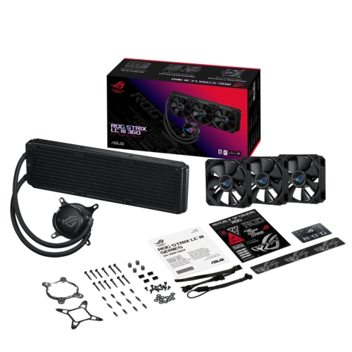 Система жидкостного охлаждения для процессора ASUS ROG STRIX LC III 360 SIGRID V2 ARGB Black (90RC00T0-M0UAY0)