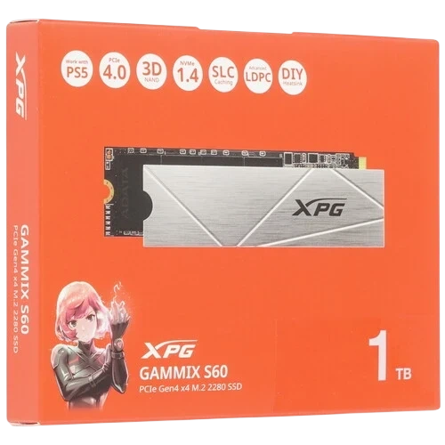 Твердотельный накопитель ADATA XPG 1000 Gb S60 Gray (AGAMMIXS60-1T-CS)