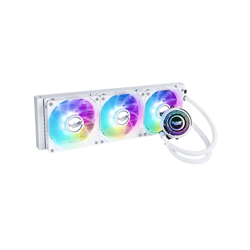 Система жидкостного охлаждения для процессора Valkyrie Jarn 360 ARGB White (HW C360W)