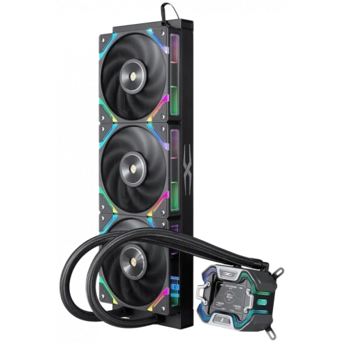 Система жидкостного охлаждения для процессора 1STPLAYER X-360 ARGB Black (X-360-BK)