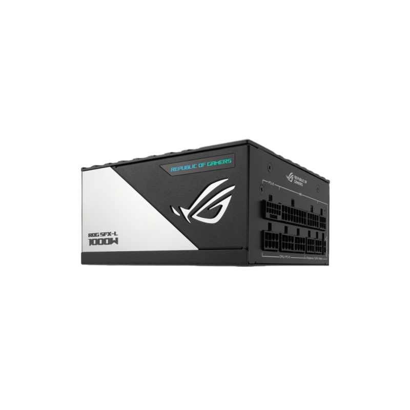 Блок питания ASUS 1000W ROG-LOKI-1000P-SFX-LGAMING (90YE00N1-B0NA00) адаптер SFX-ATX, документация, кабель синхронизации RGB-подсветки, комплект кабелей