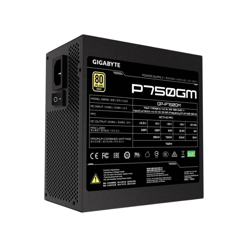 Блок питания Gigabyte 750W (GP-P750GM)