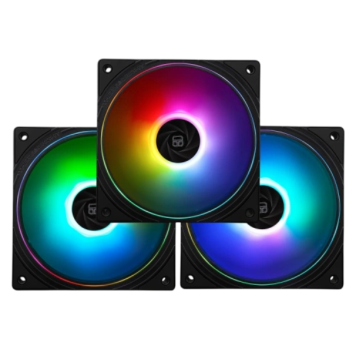 Комплект вентиляторов для корпуса Thermalright TL-S12-S ARGB Black (TRTLS12S.3P)