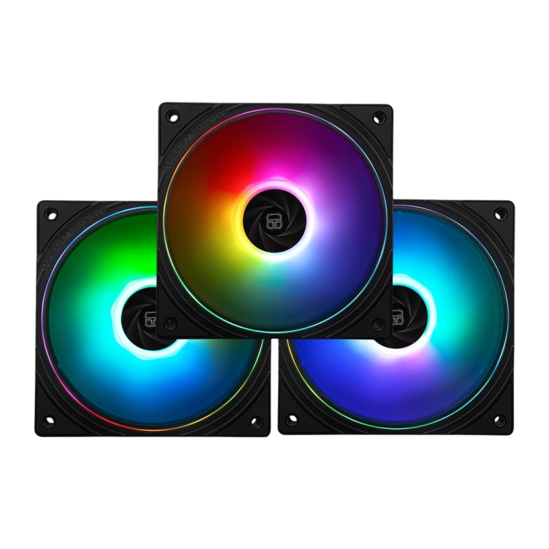 Комплект вентиляторов для корпуса Thermalright TL-S12-S ARGB Black (TRTLS12S.3P)