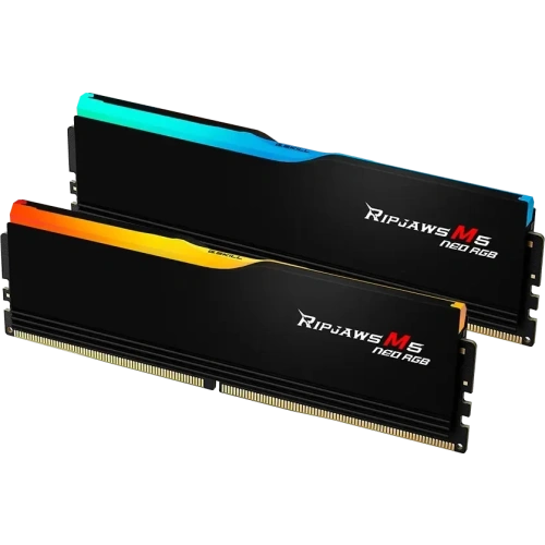 Оперативная память 32 Gb 6000 MHz G.Skill RIPJAWS M5 NEO RGB Black (F5-6000J3636F16GX2-RM5NRK)