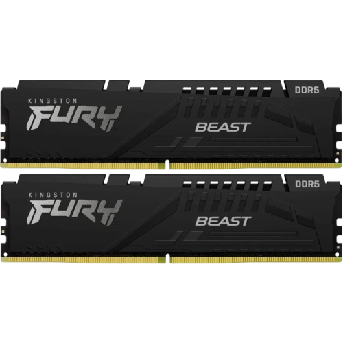 Оперативная память 64 Gb 6000 MHz Kingston FURY Beast Black (KF560C30BBK2-64)