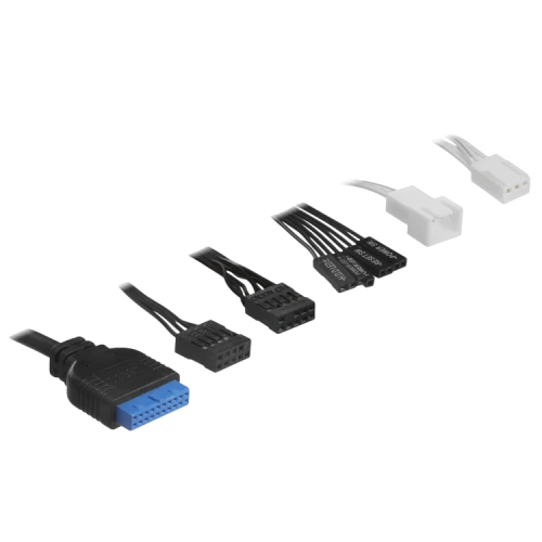 Компьютерный корпус 1STPLAYER DK D7 ARGB White (D7-WH-3F7-W)